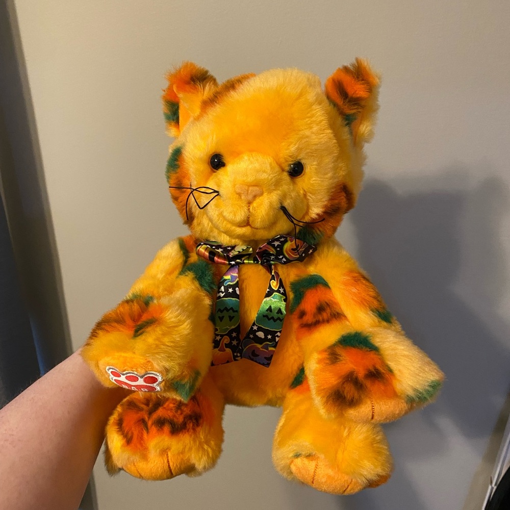 2024 Vault Build a Bear Pumpkin Kitty